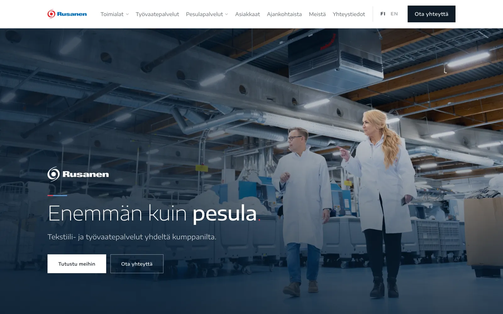 Rusanen Group: etusivu